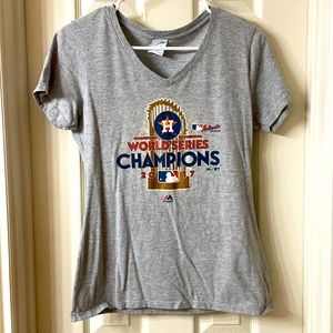Astros short sleeve size small
